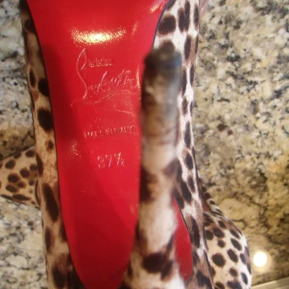 Christian Louboutin Pony Leo Pigalle Follies Pumps